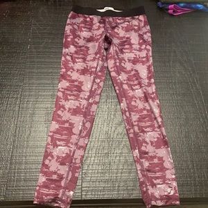 Plum workout pants